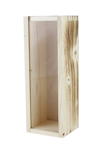 Holzk. mit Plexi-Schubdeckel