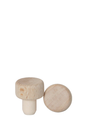 Holzgriffstopfen mit PE-Bein