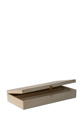 Holzkass.m.KLAPPDECKEL